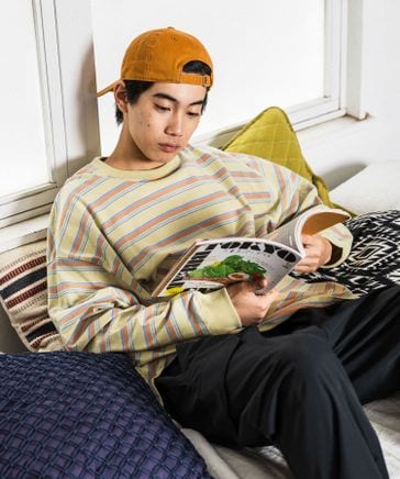 北村匠海さん着用アイテム】USAコットンボーダーロンT | [公式  