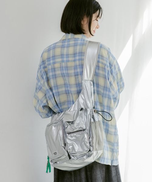 niko and .オリジナルパッカブルショルダーバッグ チャコールグレー ウィメンズグッズ ニコアンド 136184 and ST アンドエスティ(旧ドットエスティ) niko and .オリジナルパッカブルショルダーバッグ チャコールグレー ウィメンズグッズ ニコアンド 136184 and ST アンドエスティ(旧ドットエスティ)