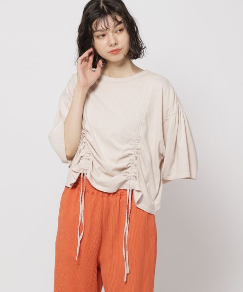 niko and .シャーリングアレンジフレアTシャツ ライトグレー L ウィメンズインナー ニコアンド 136401 and ST アンドエスティ(旧ドットエスティ) niko and .シャーリングアレンジフレアTシャツ ライトグレー L ウィメンズインナー ニコアンド 136401 and ST アンドエスティ(旧ドットエスティ)