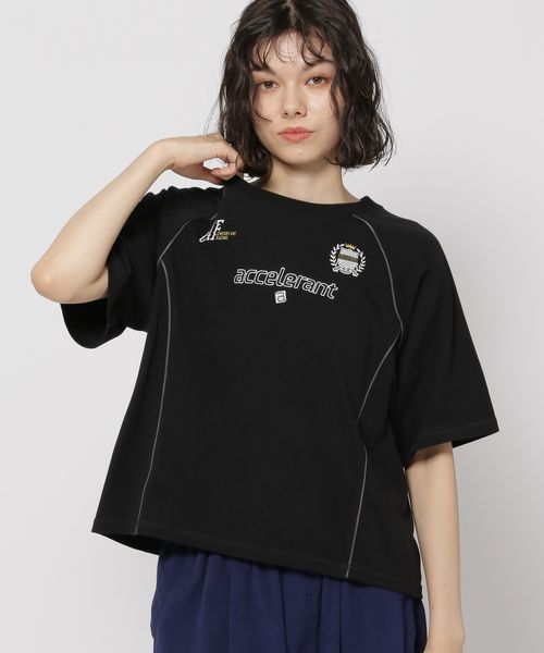 niko and .ライン&ロゴゲームTシャツ シルバー FREE ウィメンズインナー ニコアンド 136440 and ST アンドエスティ(旧ドットエスティ) niko and .ライン&ロゴゲームTシャツ シルバー FREE ウィメンズインナー ニコアンド 136440 and ST アンドエスティ(旧ドットエスティ)