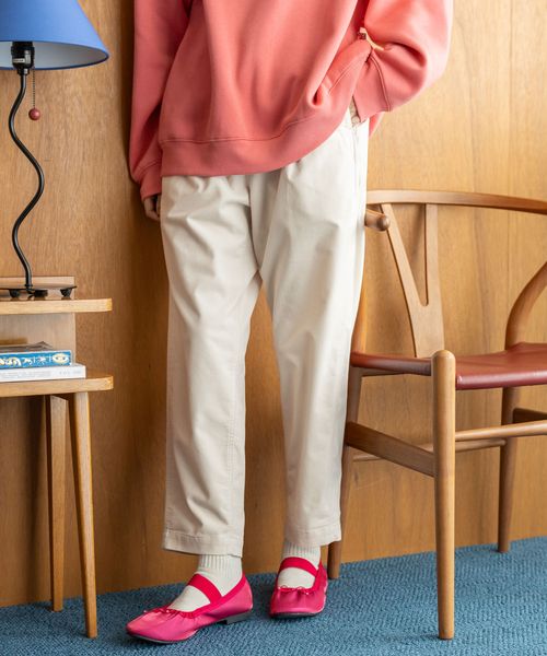 niko and .ストレッチカルゼテーパーパンツ ベージュ L ウィメンズボトムス ニコアンド 137197 and ST アンドエスティ(旧ドットエスティ) niko and .ストレッチカルゼテーパーパンツ ベージュ L ウィメンズボトムス ニコアンド 137197 and ST アンドエスティ(旧ドットエスティ)