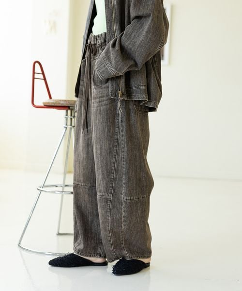 NKJ 2024AW] EASY BARREL DENIM | [公式]ニコアンド（niko and ...）通販