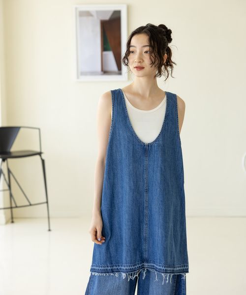 NKJ 2025SS]2WAY DENIM DRESS | [公式]ニコアンド（niko and ...）通販