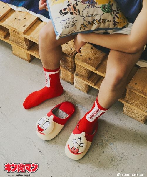 キン肉マン】コラボ フェイスルームシューズ | [公式]ニコアンド（niko  