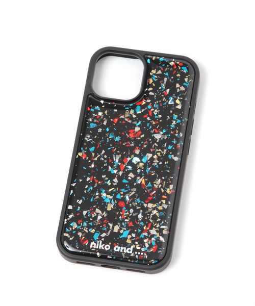 niko and .オリジナルニコロゴホログラムiPhone15ケース ガジェット シルバー ニコアンド 139540 and ST アンドエスティ(旧ドットエスティ) niko and .オリジナルニコロゴホログラムiPhone15ケース ガジェット シルバー ニコアンド 139540 and ST アンドエスティ(旧ドットエスティ)