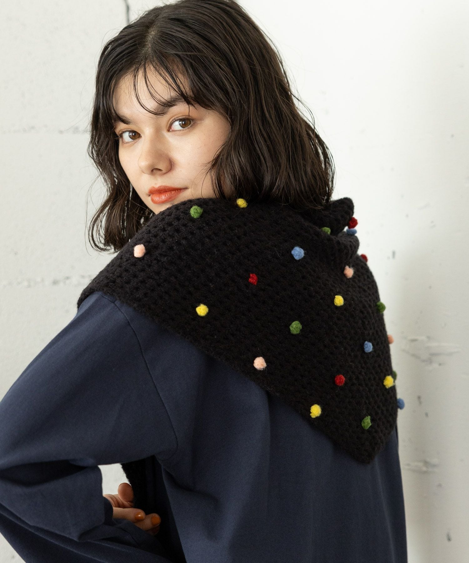 nknit ンニット スカーフ カラー ニット 【公式通販】