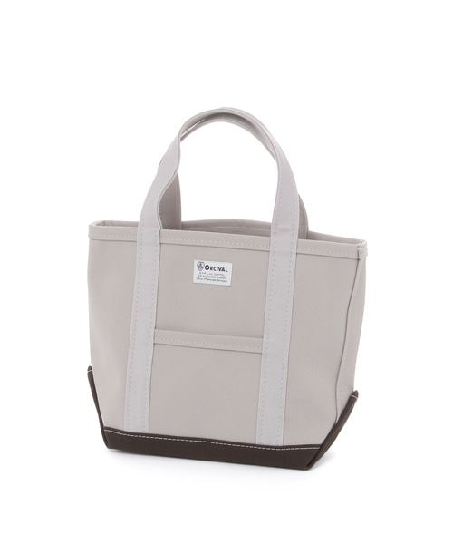 niko and .【ORCIVAL(オーシバル)】帆布ミニトートバッグ ライトグレー ウィメンズグッズ ニコアンド 141005 and ST アンドエスティ(旧ドットエスティ) niko and .【ORCIVAL(オーシバル)】帆布ミニトートバッグ ライトグレー ウィメンズグッズ ニコアンド 141005 and ST アンドエスティ(旧ドットエスティ)