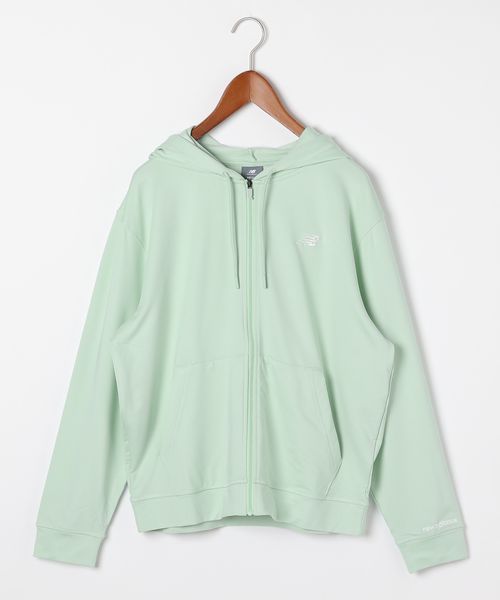niko and .【New Balance(ニューバランス)】ライトフレンチテリーフルジップジャケット グリーン M ウィメンズインナー ニコアンド 145112 and ST アンドエスティ(旧ドットエスティ) niko and .【New Balance(ニューバランス)】ライトフレンチテリーフルジップジャケット グリーン M ウィメンズインナー ニコアンド 145112 and ST アンドエスティ(旧ドットエスティ)