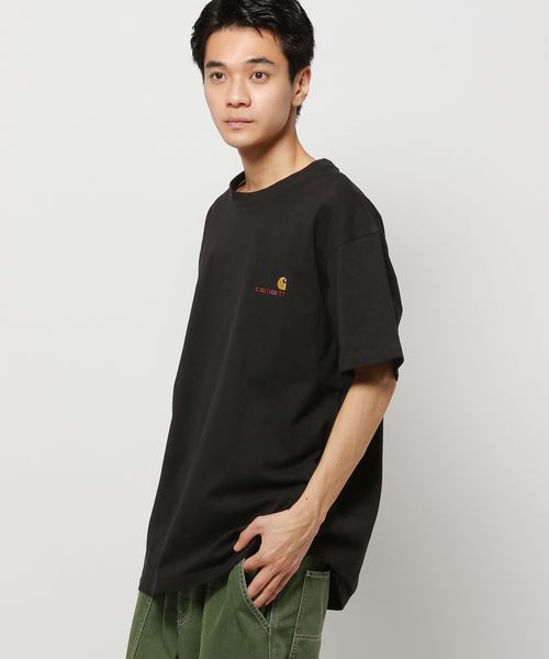 niko and .【Carhartt WIP(カーハートダブリューアイピー)】アメリカンスクリプトTシャツ シルバー M メンズインナー ニコアンド 145208 and ST アンドエスティ(旧ドットエスティ) niko and .【Carhartt WIP(カーハートダブリューアイピー)】アメリカンスクリプトTシャツ シルバー M メンズインナー ニコアンド 145208 and ST アンドエスティ(旧ドットエスティ)