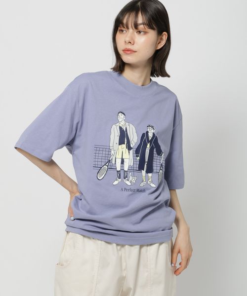 niko and .【New Balance(ニューバランス)】パーフェクトマッチテニスTシャツ ライトブルー M ウィメンズインナー ニコアンド 145329 and ST アンドエスティ(旧ドットエスティ) niko and .【New Balance(ニューバランス)】パーフェクトマッチテニスTシャツ ライトブルー M ウィメンズインナー ニコアンド 145329 and ST アンドエスティ(旧ドットエスティ)