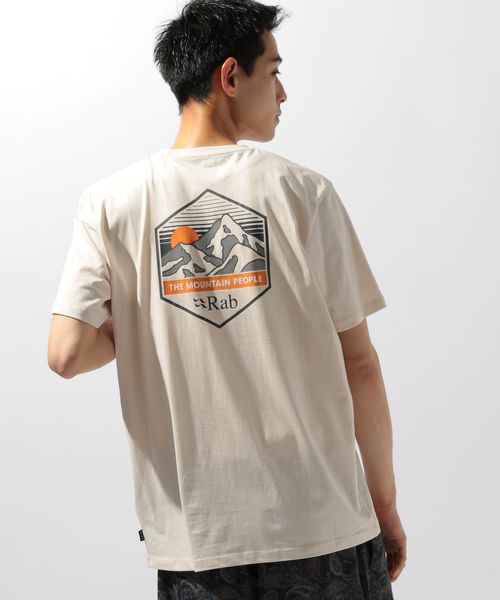 niko and .【RAB(ラブ)】Stance Mountain Peak Tee ベージュ XL メンズインナー ニコアンド 146209 and ST アンドエスティ(旧ドットエスティ) niko and .【RAB(ラブ)】Stance Mountain Peak Tee ベージュ XL メンズインナー ニコアンド 146209 and ST アンドエスティ(旧ドットエスティ)