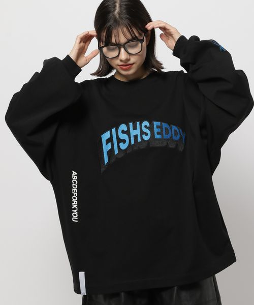 Fishs Eddy(フィッシュエディ)]ロングスリーブTシャツ【UNISEX】 | [公式]ニコアンド（niko and ...）通販