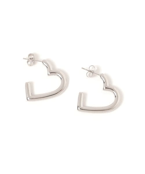 Alice 親し in Tinyroom ハート型ピアス 