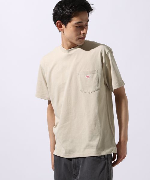 niko and .【DANTON(ダントン)】ショートスリーブポケットTシャツ ブラウン L メンズインナー ニコアンド 149541 and ST アンドエスティ(旧ドットエスティ) niko and .【DANTON(ダントン)】ショートスリーブポケットTシャツ ブラウン L メンズインナー ニコアンド 149541 and ST アンドエスティ(旧ドットエスティ)