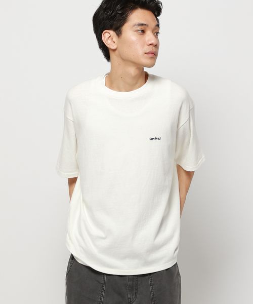 niko and .【ORCIVAL(オーシバル)】エンブロイダリーショートスリーブTシャツ ライトグレー L メンズインナー ニコアンド 152078 and ST アンドエスティ(旧ドットエスティ) niko and .【ORCIVAL(オーシバル)】エンブロイダリーショートスリーブTシャツ ライトグレー L メンズインナー ニコアンド 152078 and ST アンドエスティ(旧ドットエスティ)