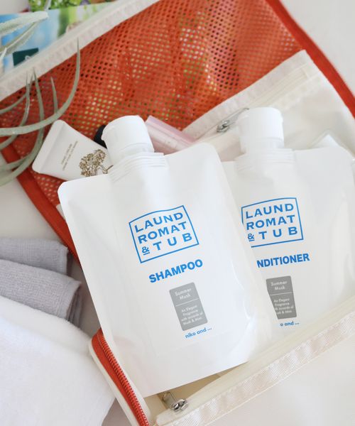 niko and .[LAUNDROMAT & TUB]シャンプー/180mL LAUNDROMAT＆TUB ホワイト ニコアンド 152546 and ST アンドエスティ（旧ドットエスティ）