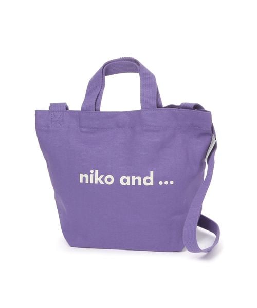 niko and .ニコロゴショルダーバッグM バッグ パープル ニコアンド 153150 and ST アンドエスティ(旧ドットエスティ) niko and .ニコロゴショルダーバッグM バッグ パープル ニコアンド 153150 and ST アンドエスティ(旧ドットエスティ)