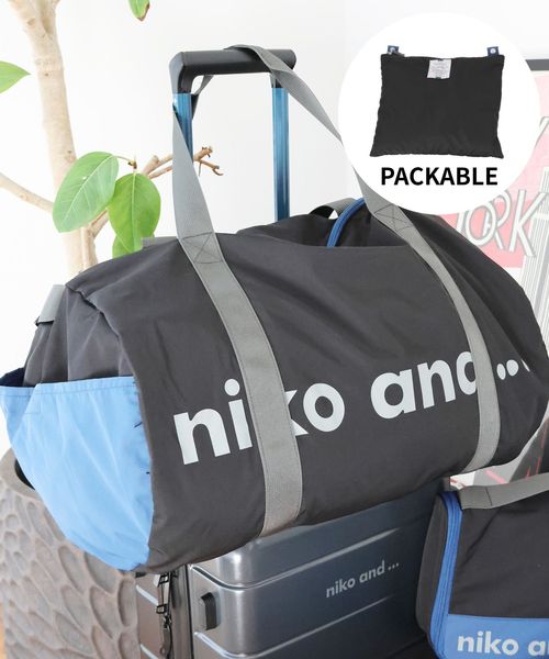 niko and .ニコロゴドラムバッグ トラベル シルバー ニコアンド 155278 and ST アンドエスティ(旧ドットエスティ) niko and .ニコロゴドラムバッグ トラベル シルバー ニコアンド 155278 and ST アンドエスティ(旧ドットエスティ)