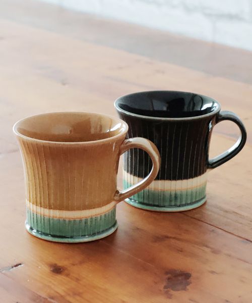 niko and .【Fuzzy glaze】掛け分けギフトペアマグカップ/容量270ml Ｆｕｚｚｙ Ｇｌａｚｅ ホワイト ニコアンド 178485 and ST アンドエスティ（旧ドットエスティ）