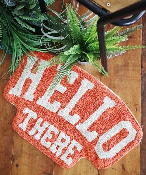 niko and .HELLOコーナーマット インテリアファブリック オレンジ ニコアンド 180183 and ST アンドエスティ(旧ドットエスティ) niko and .HELLOコーナーマット インテリアファブリック オレンジ ニコアンド 180183 and ST アンドエスティ(旧ドットエスティ)