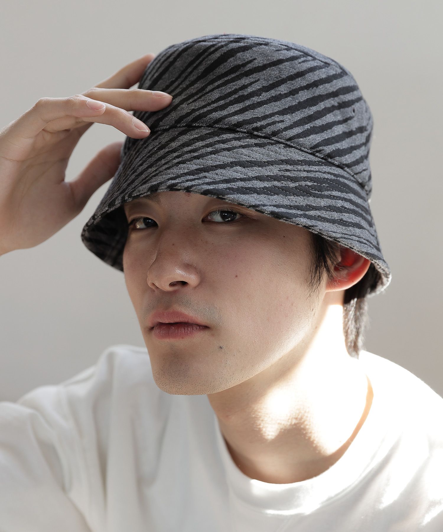 AJD CAP(エージェイディー キャップ)】別注スウェットバケットハット 