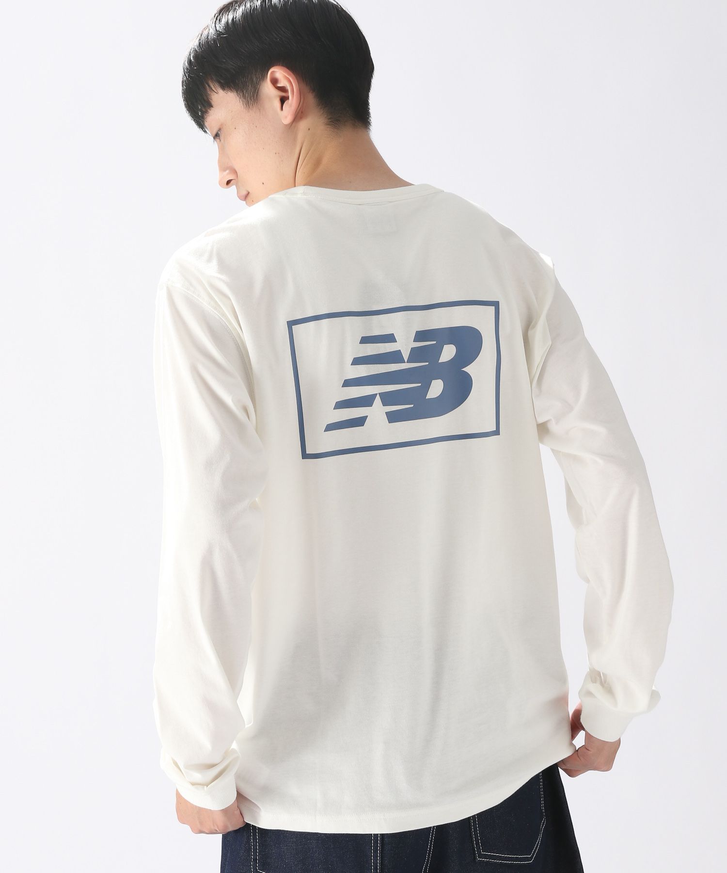 【New Balance(ニューバランス)】Essentials ロングスリーブTシャツ