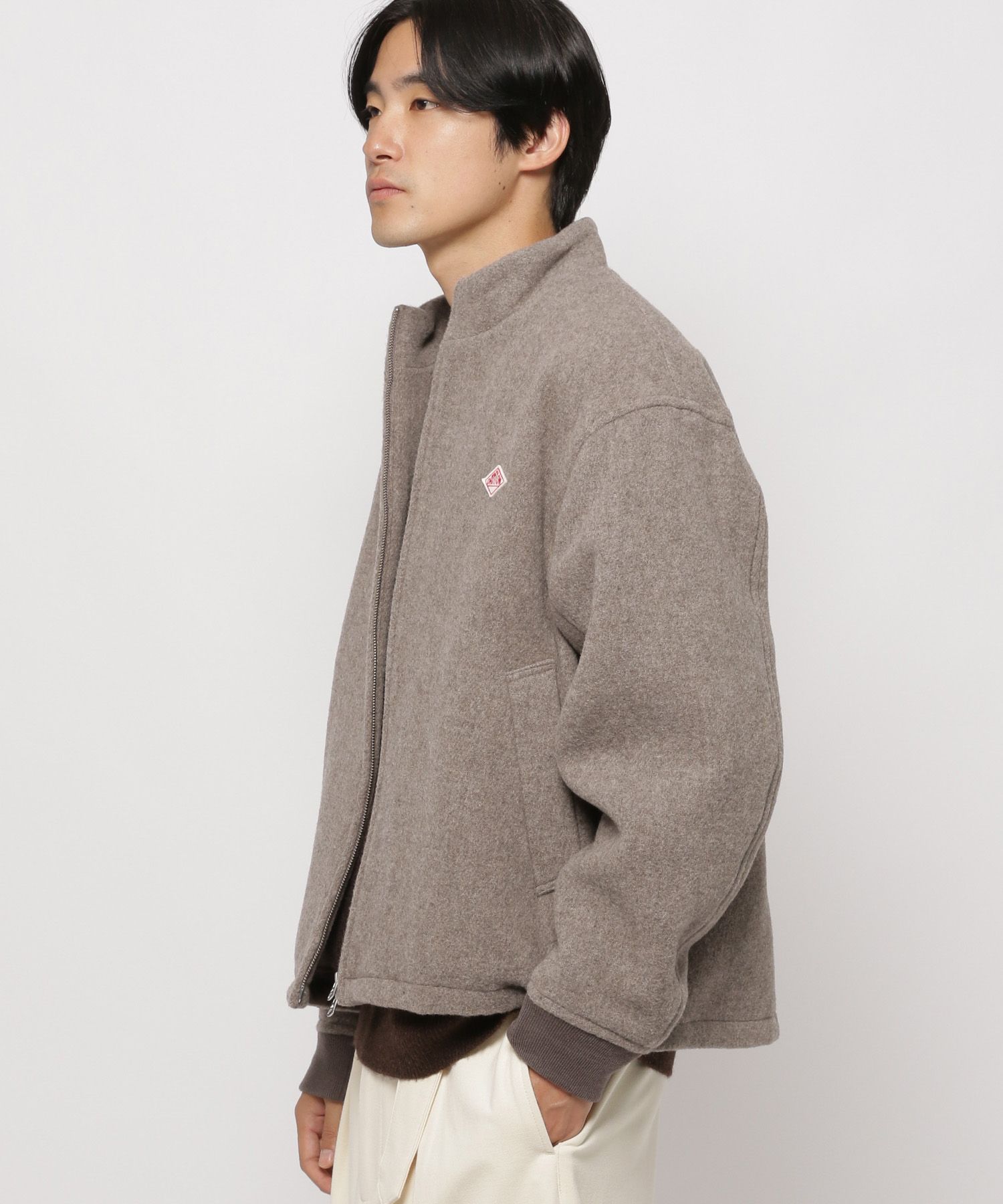 【DANTON(ダントン)】STAND COLLAR JACKET M