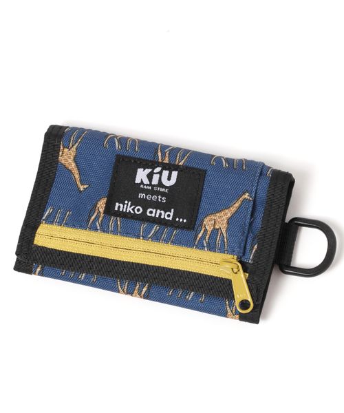 niko and .【KiU(キウ)】コラボアニマルウォレットポーチ バッグ ネイビー ニコアンド 195776 and ST アンドエスティ(旧ドットエスティ) niko and .【KiU(キウ)】コラボアニマルウォレットポーチ バッグ ネイビー ニコアンド 195776 and ST アンドエスティ(旧ドットエスティ)
