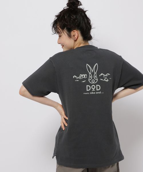 DOD(ディーオーディー)】ニコイラスティーノTシャツ【先行予約