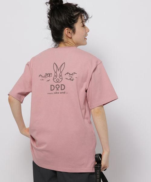 DOD(ディーオーディー)】ニコイラスティーノTシャツ【先行予約