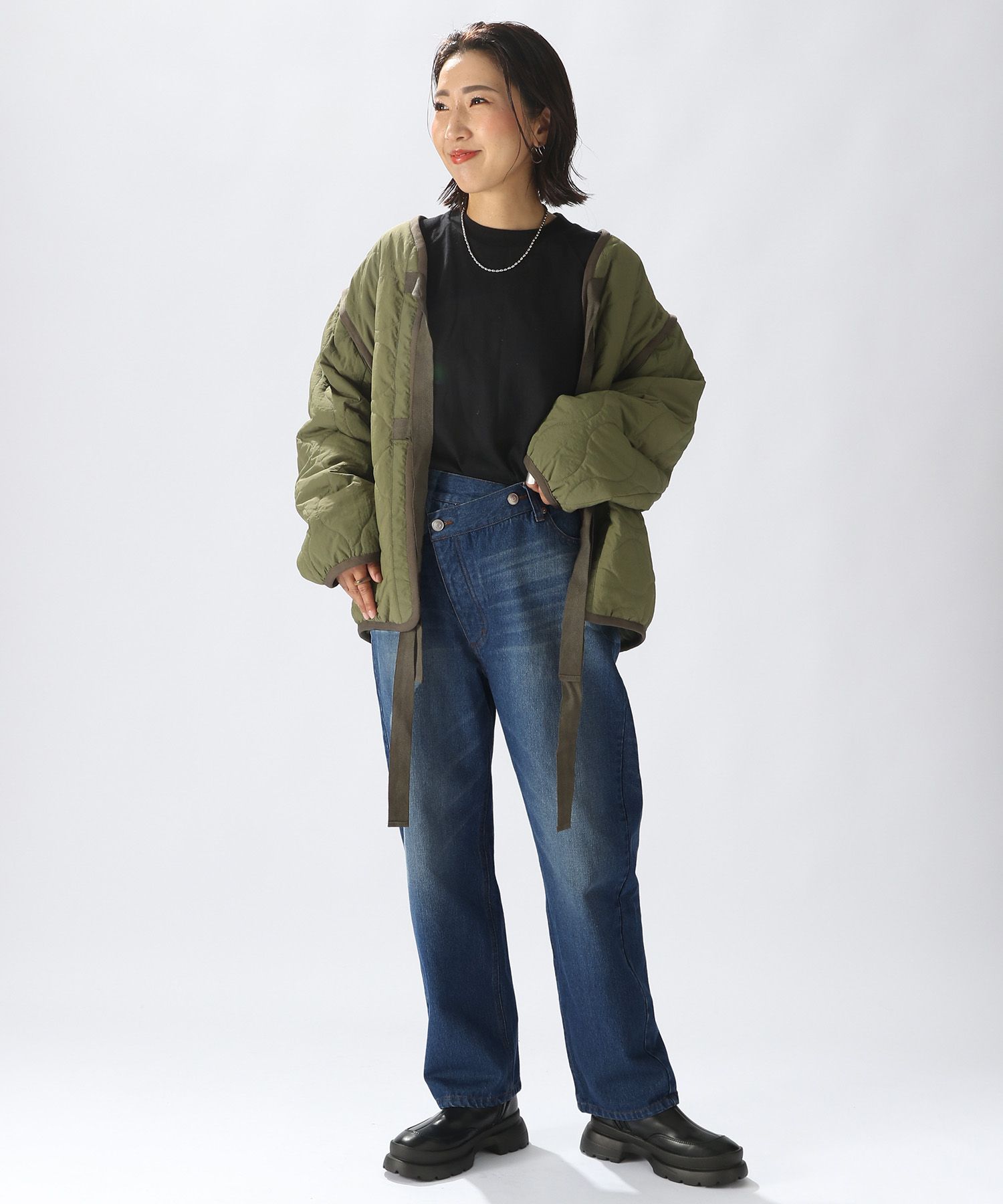 人気スタッフプロデュース企画]リメイク風デニム【WEB・一部店舗限定 