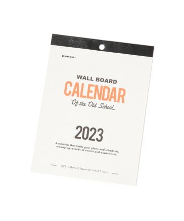 [2023年ダイアリー]penco ペンコ O/S A5 壁掛けカレンダー