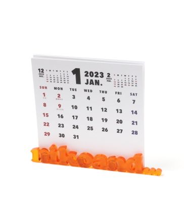 [2023年ダイアリー]ニコロゴアクリル卓上カレンダー
