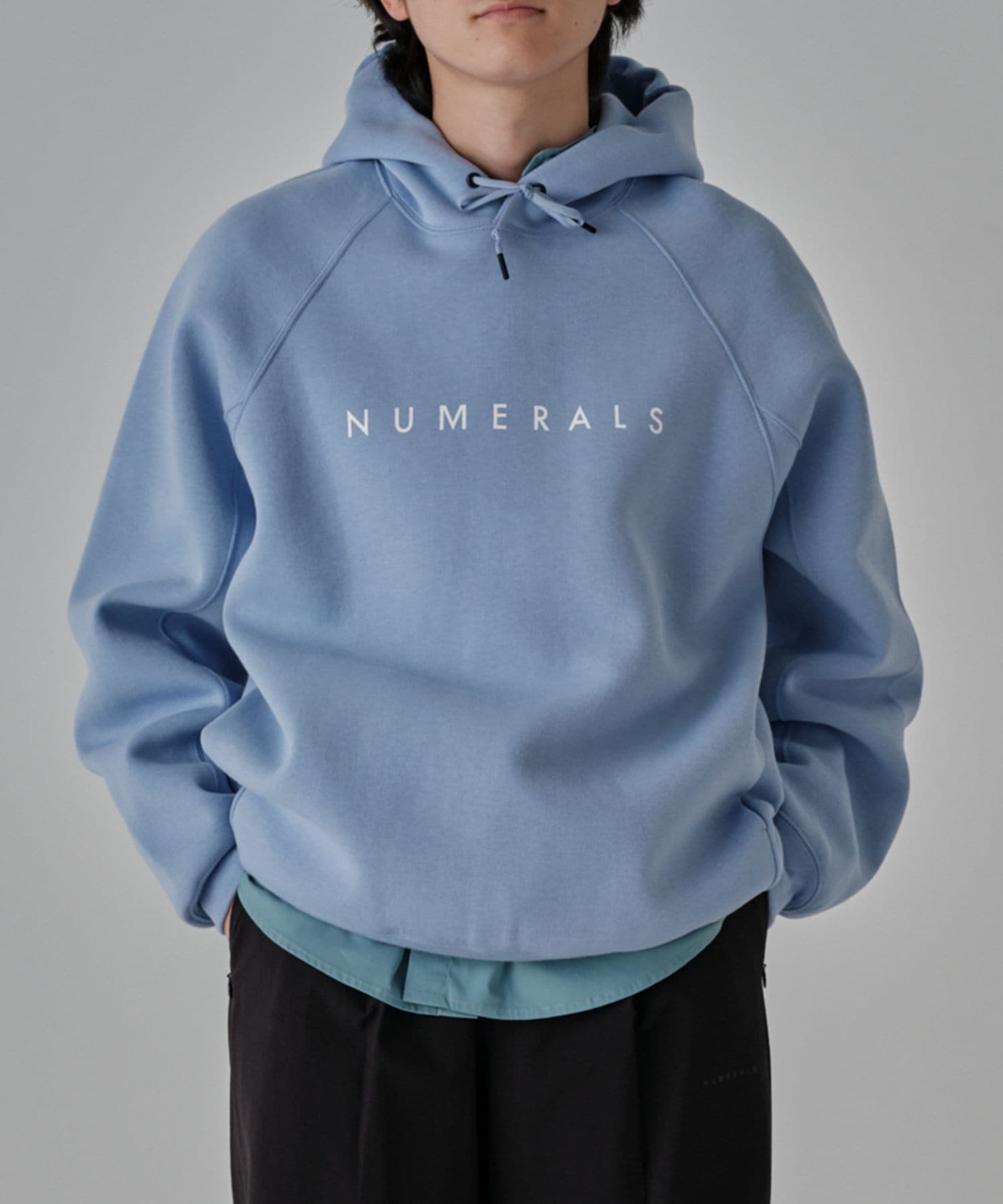 【UNISEX】[NUMERALS]スウェットフーディ M