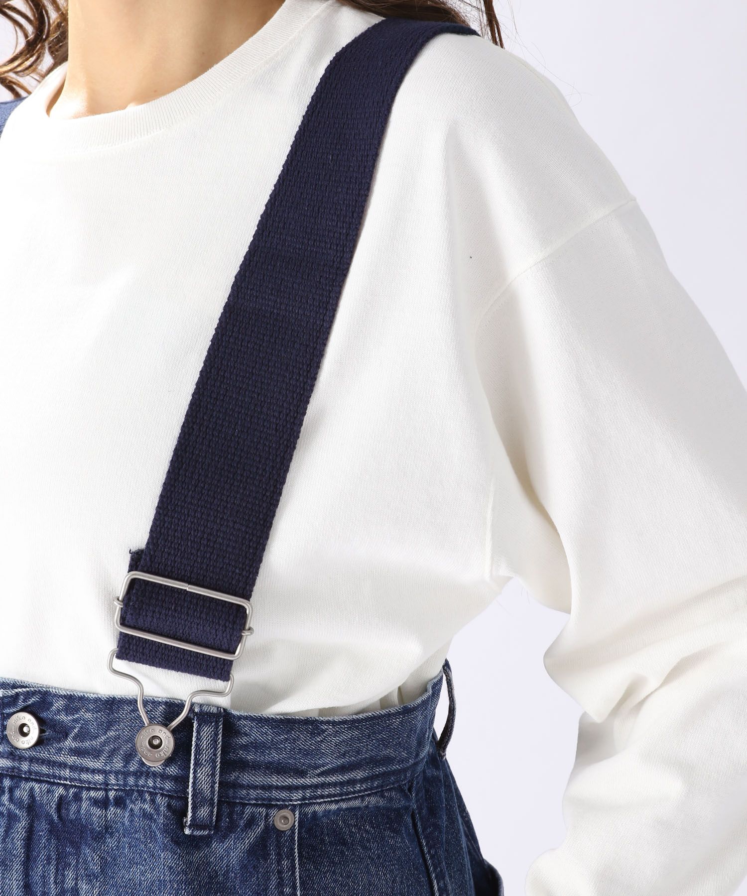 niko and JEANS 2023SS]サス付きワイドパンツ | [公式]ニコアンド 