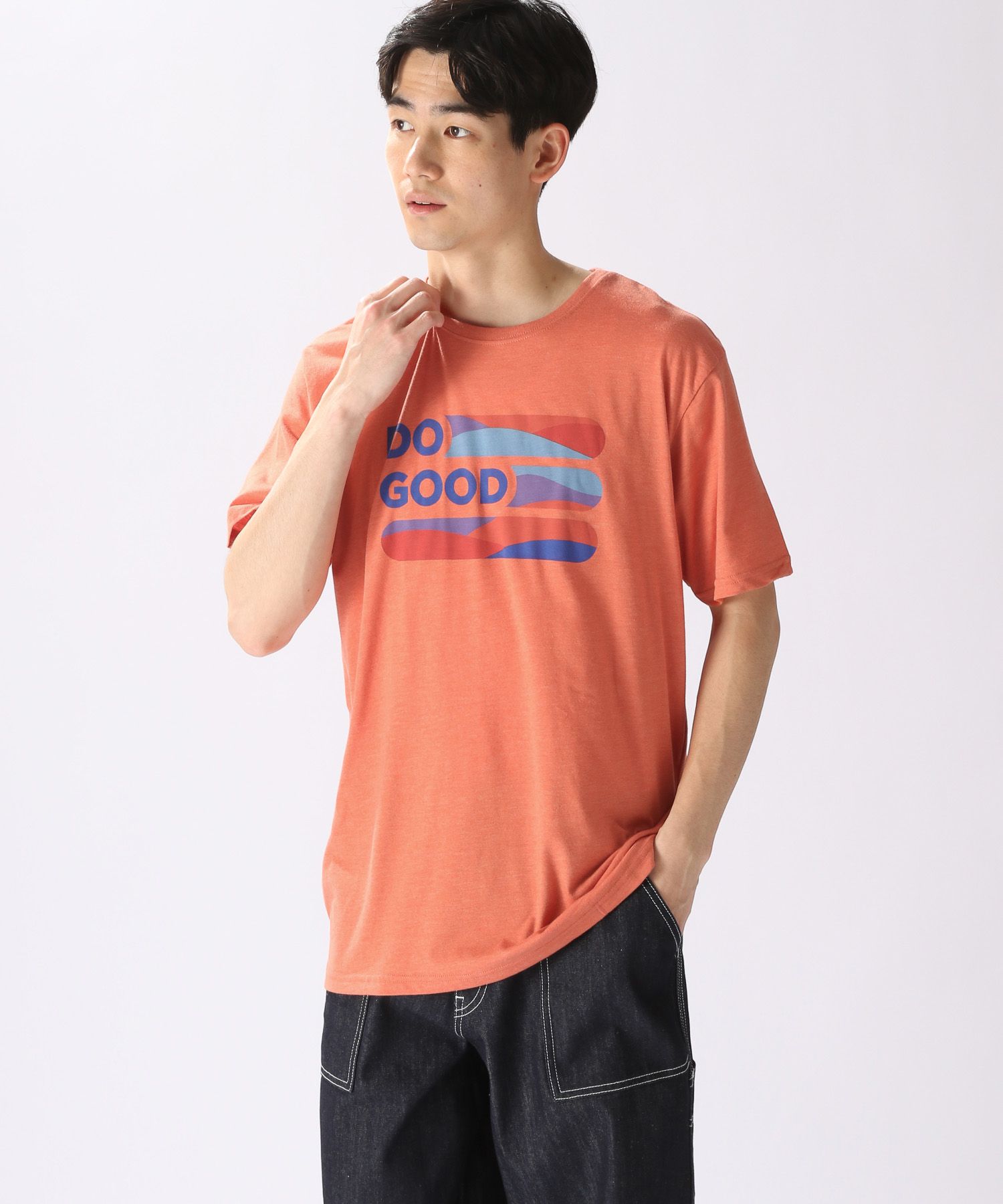 Cotopaxi】Do Good Stripe Organic T-Shirt - Men's | [公式