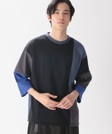 ７分袖パッチワークTシャツ | [公式]ニコアンド（niko and）通販