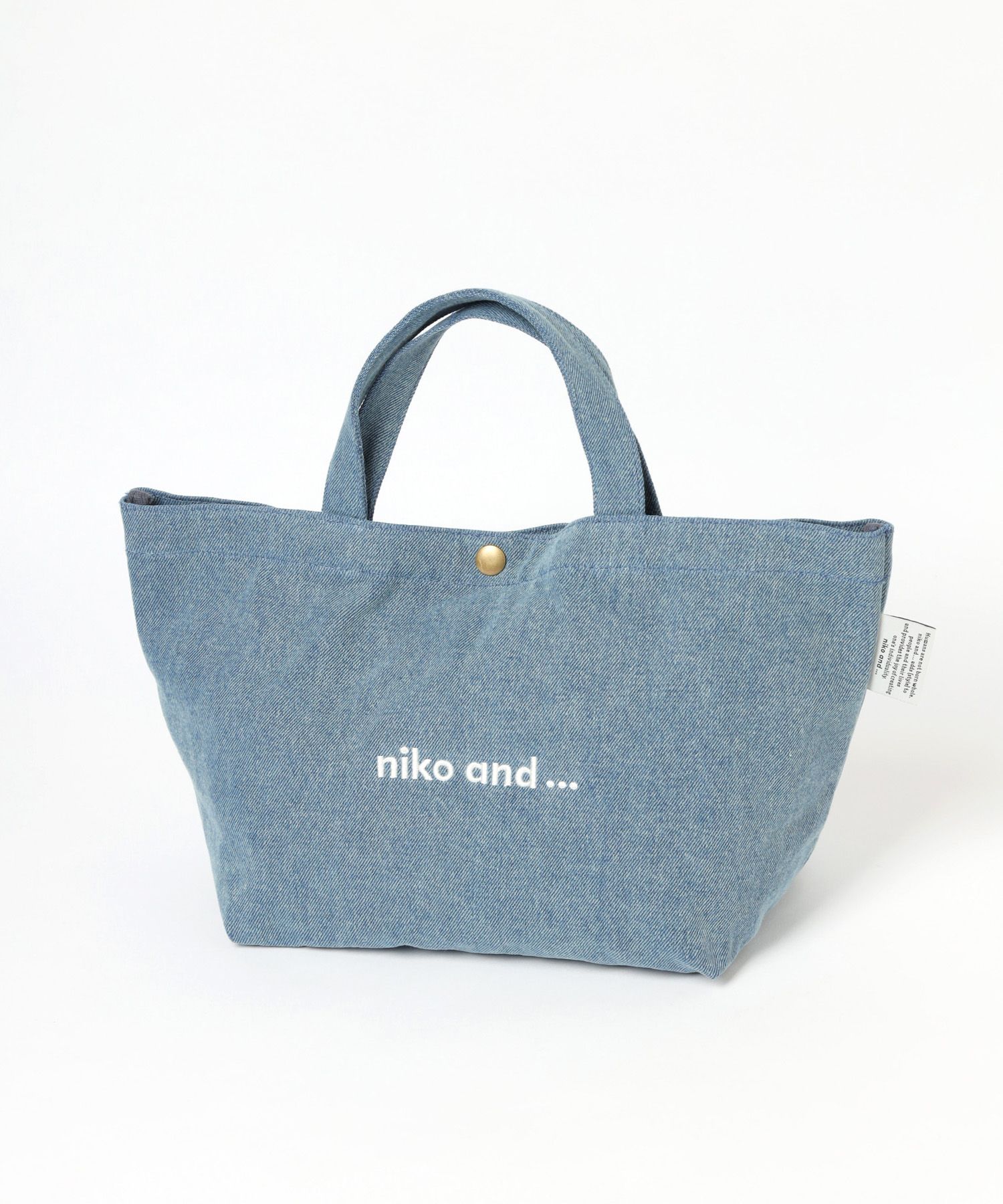 安いショッピング】 niko and… オリジナルニコロゴな刺繍2WAYトート