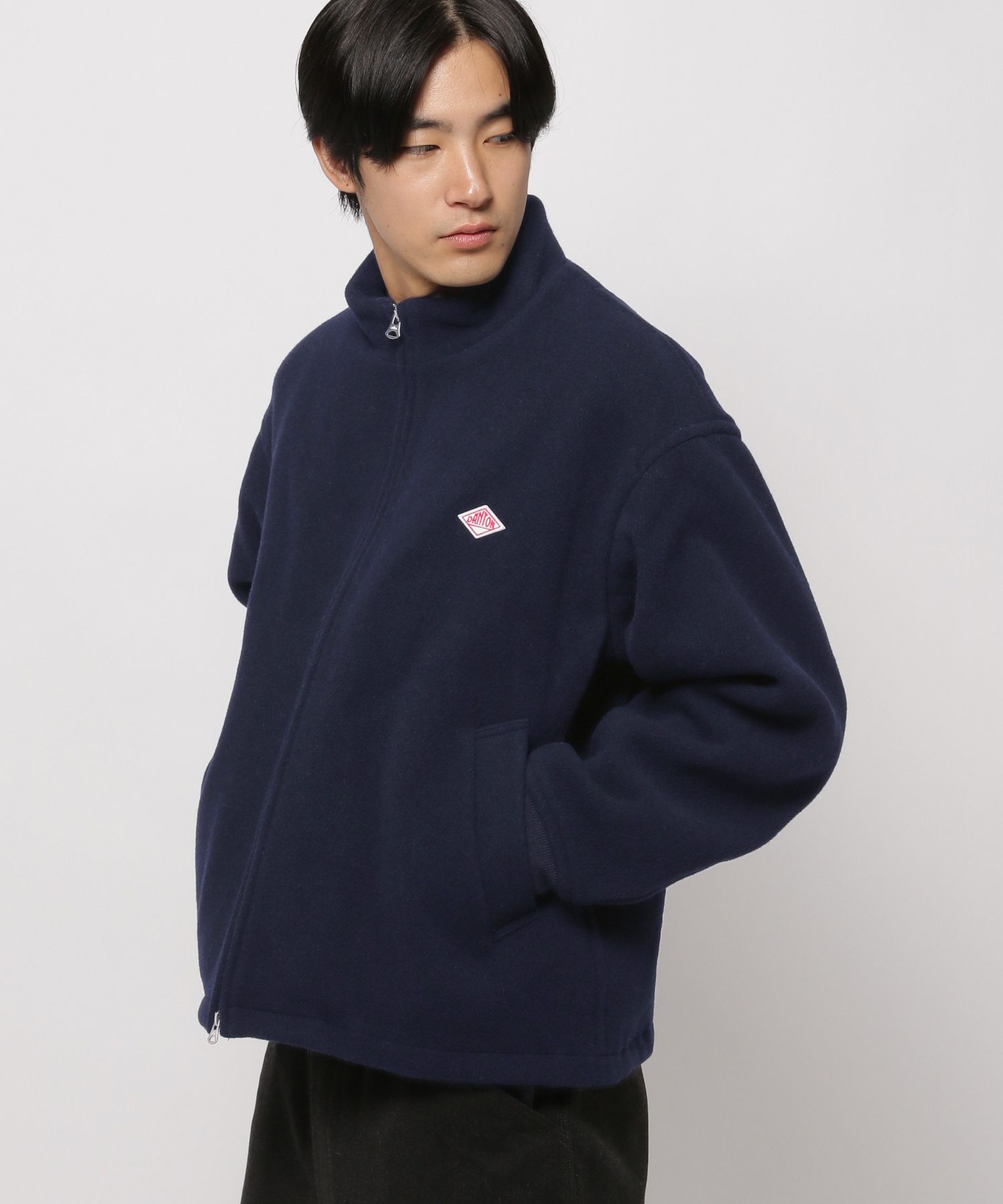 DANTON(ダントン)】STAND COLLAR JACKET-