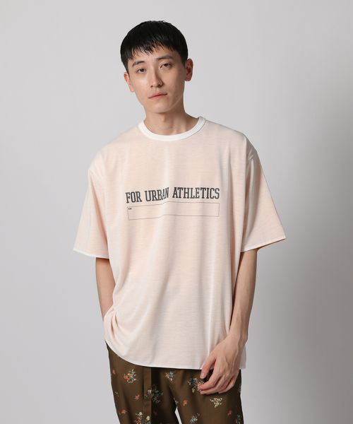 [NUMERALS]リバーシブルメッシュTシャツ M