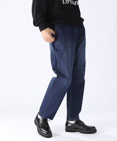 【GRAMICCI(グラミチ)】別注DENIM LOOSE TAPERD PANTS M