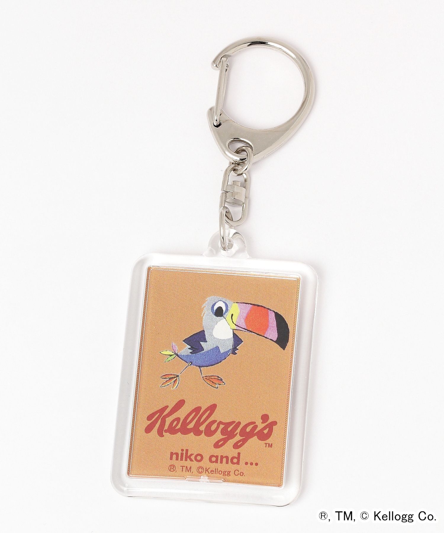 k-1】キューピーキーホルダー❁入れ歯 カラフル 菓子 ニコちゃん