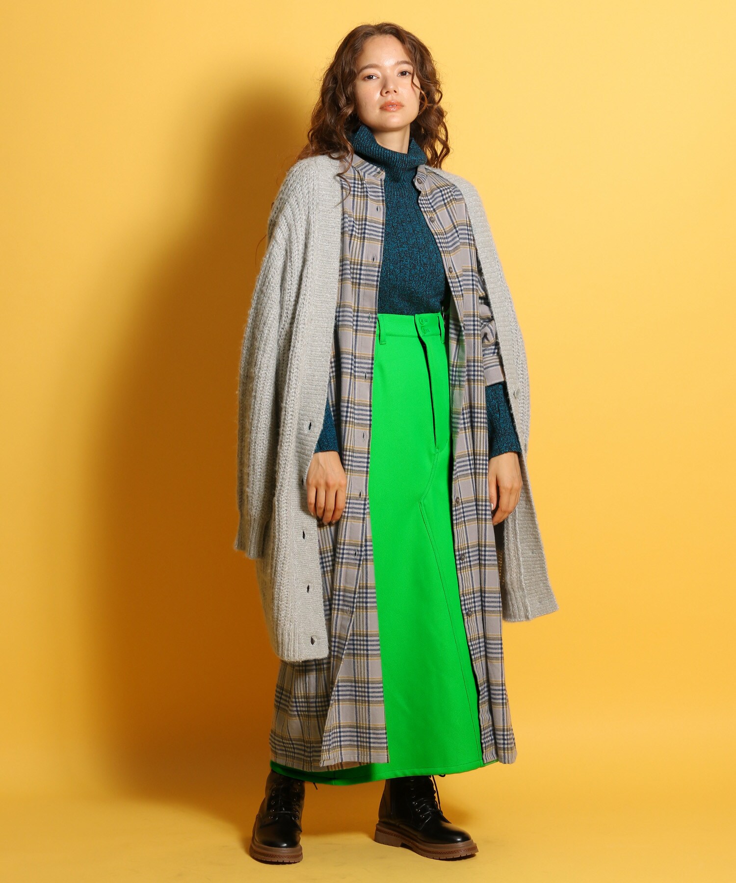 ネルコットンミリタリーシャツワンピース 公式 ニコアンド Niko And 通販