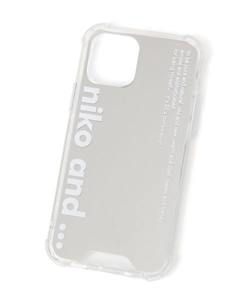 オリジナルニコロゴミラーiPhoneケース(12/12Pro) [公式]ニコアンド（niko and ...）通販