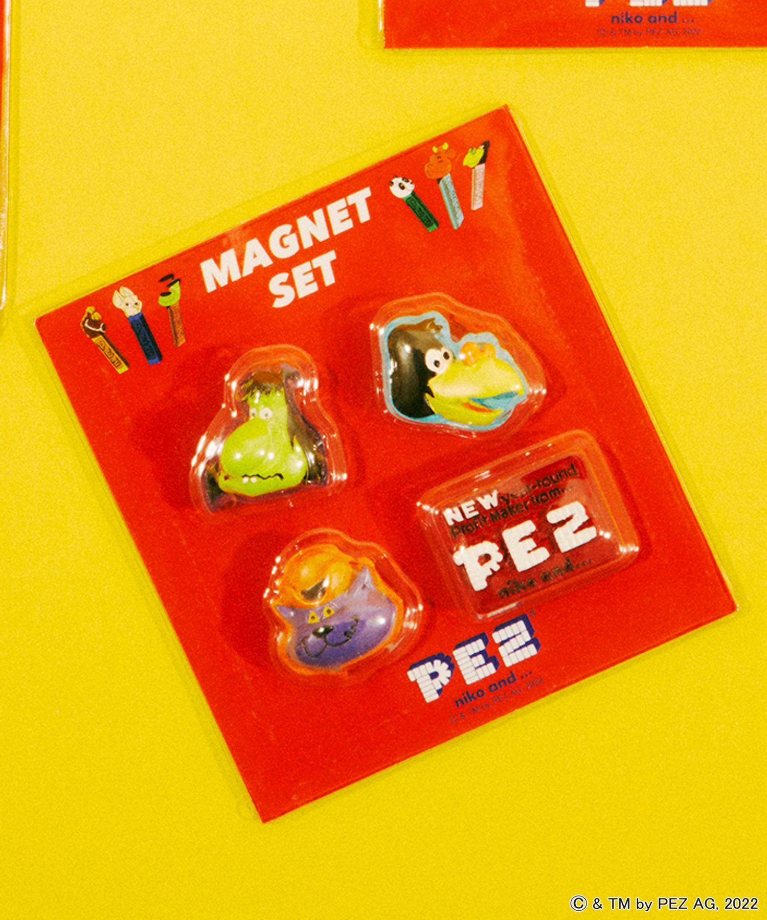 【PEZ(ペッツ)】コラボマグネットセット F