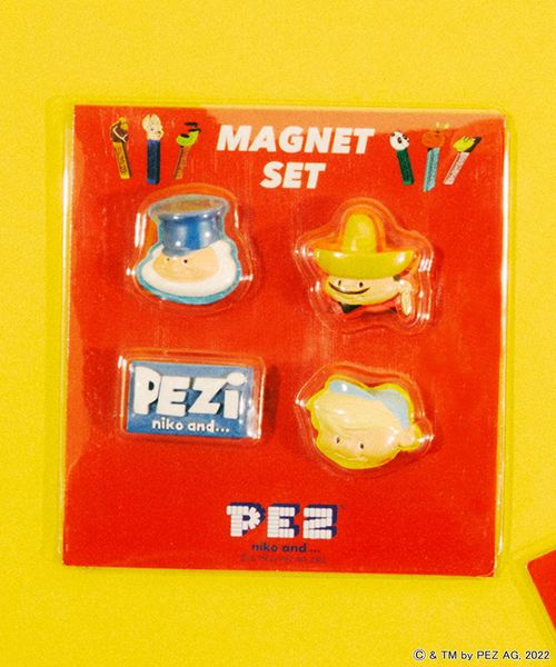 【PEZ(ペッツ)】コラボマグネットセット F