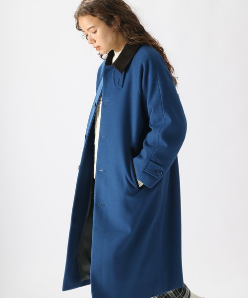 Selfhood long coat ステンカラーコート ロングコート - アウター