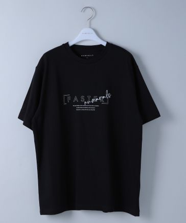 【UNISEX】[NUMERALS]UDRプリントBASICTシャツ