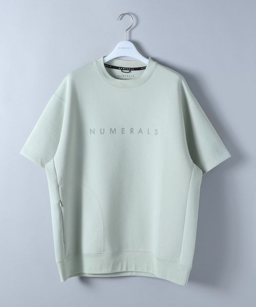 【UNISEX】[NUMERALS]サイドポケットTシャツ