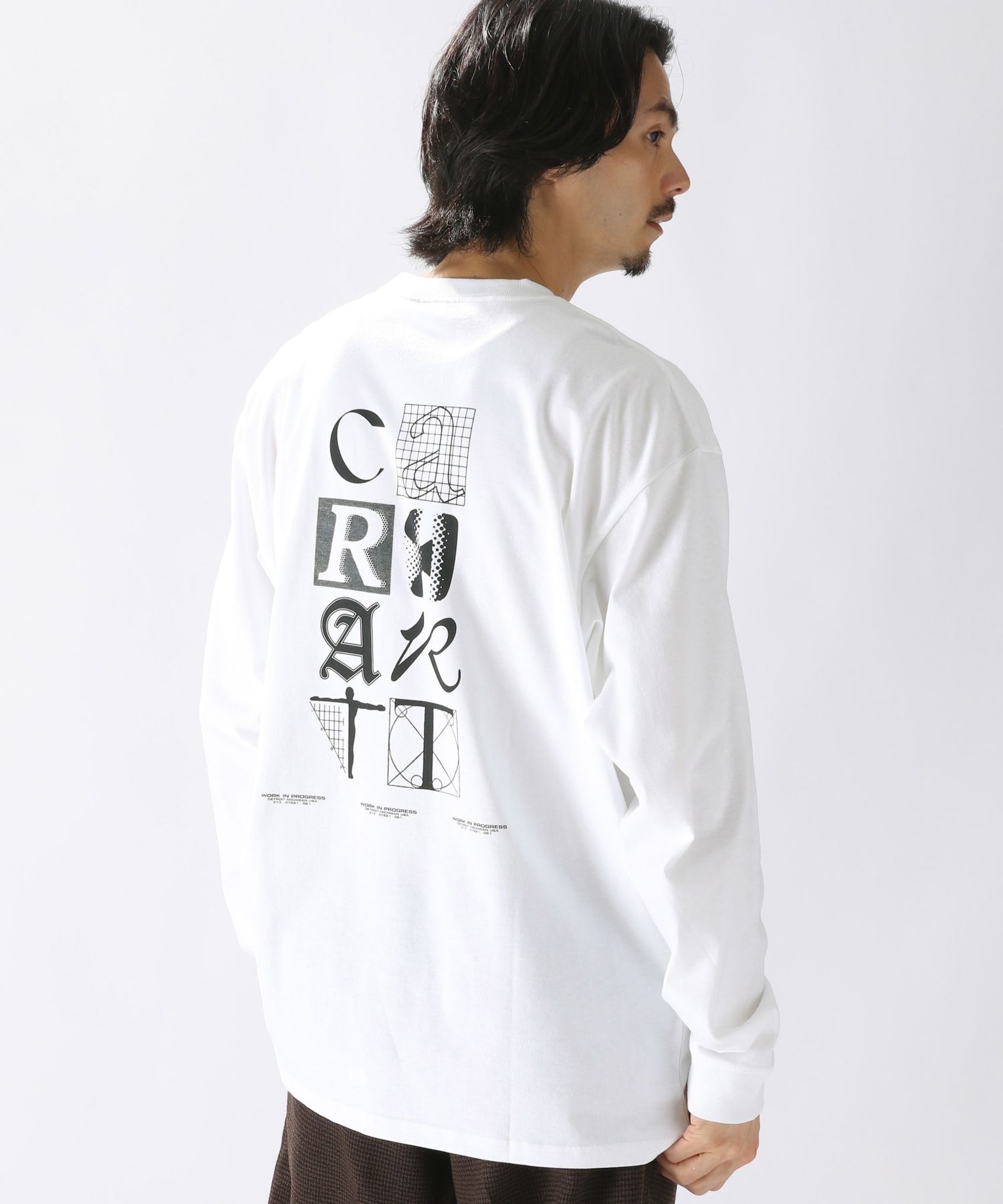 【Carhartt WIP(カーハートダブリューアイピー)】ロングスリーブレシオズTシャツ M